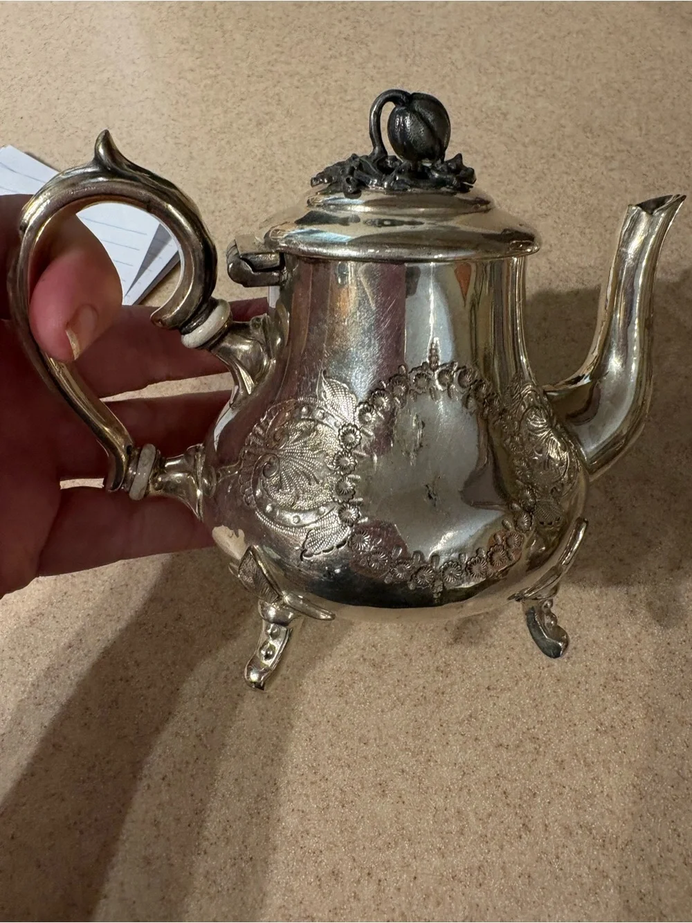 Antique/vintage silver plate/sterling pieces. Late 19th century early 20th centu